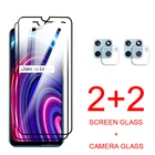 Закаленное стекло 4-в-1 для Realme C25Y C25 C25S C21Y C21, Защитная пленка для экрана телефона, объектива камеры, для Realme C25Y C21Y