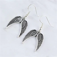 angel wing earrings angel charms memorial jewellery spiritual jewelry feather earrings fashion women earrings