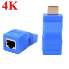 Совместимому с HDMI разъем удлинитель Кабель HDMI удлинитель-адаптер с конвертером 1080P компьютерные кабели и разъемы