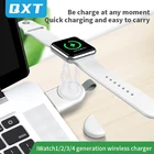 Кабель зарядного устройства Apple Watch, беспроводное быстрое зарядное устройство s для I Watch Series 6 5 4 3 2 1, портативные USB-кабели для телефона, Быстрая Зарядка Qi