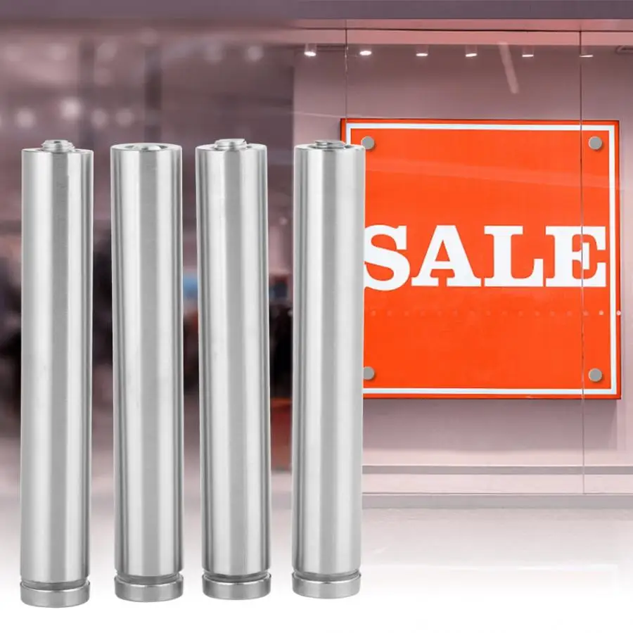 4 шт./компл. Стекло противостояние крепежные болты полые Нержавеющая сталь