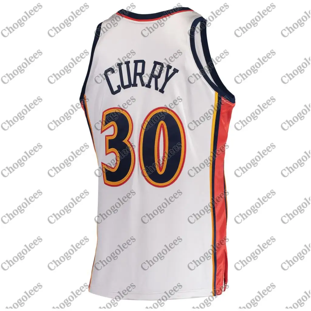 

Men Basketball Jersey Stephen Curry Golden State Mitchell & Ness Hardwood Classics 2009-10 Home Authentic Jersey White