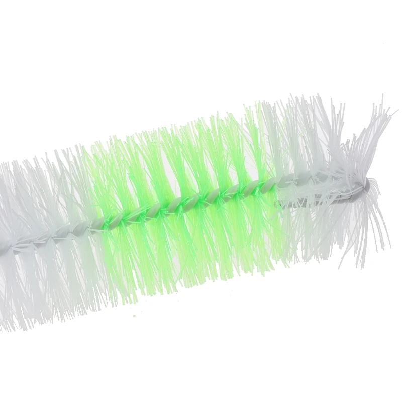 

Drop Ship 2Pcs Baby Nipple Bottle Brush 360 Degree Cleaner 30cm Nylon Cleaning Brushes
