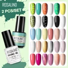 Гель-лак ROSALIND, гибридный полуперманентный, 2 шт.
