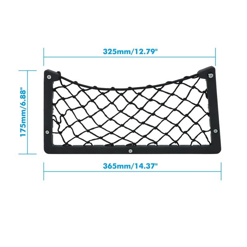 Camping Car Net Organizer Storage Bag Pocket Door Panel Bus Seat Back Mount Mesh Phone Holder Network For Wallet Key | Автомобили и
