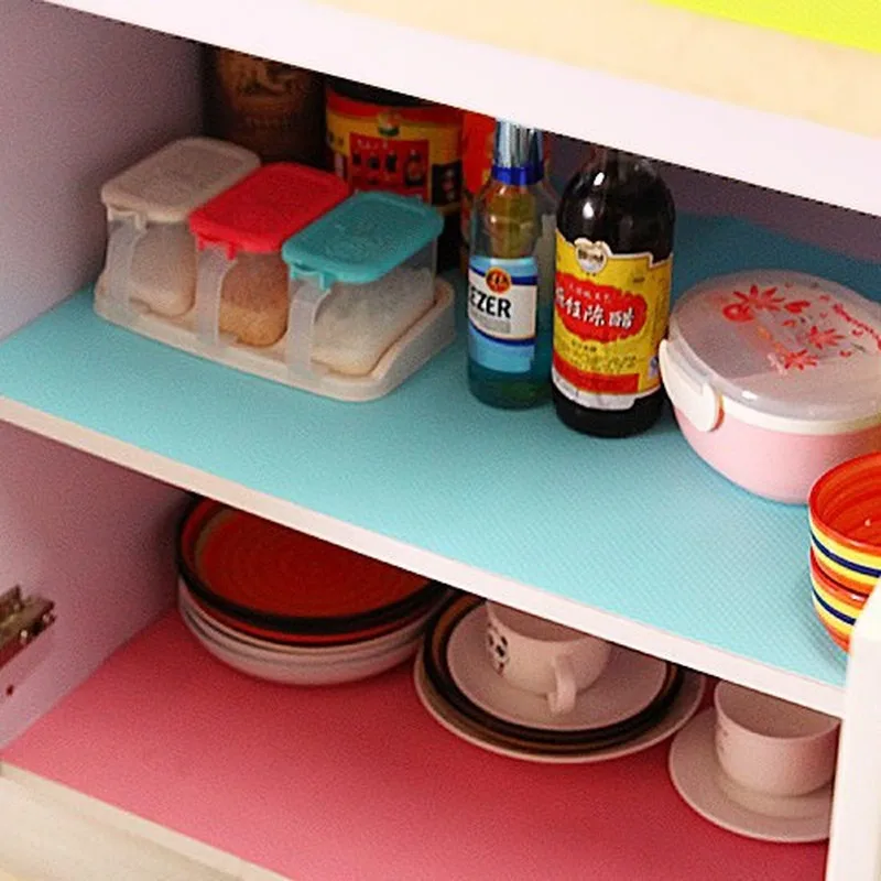 

Cutting Moisture-Proof and Oil-Proof Mat Cabinet Pad Drawer Mat Non-Slip Mat Wardrobe Liner Washable
