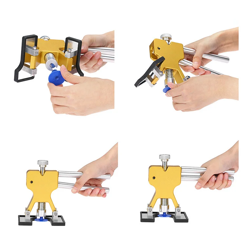 comprar Tomule Carro Paintless Dent Repair Tools Kit De Reparação Dent Carro Extrator Com Cola Extrator Tabs Kits De Remoção Para Veículo Carro Auto
