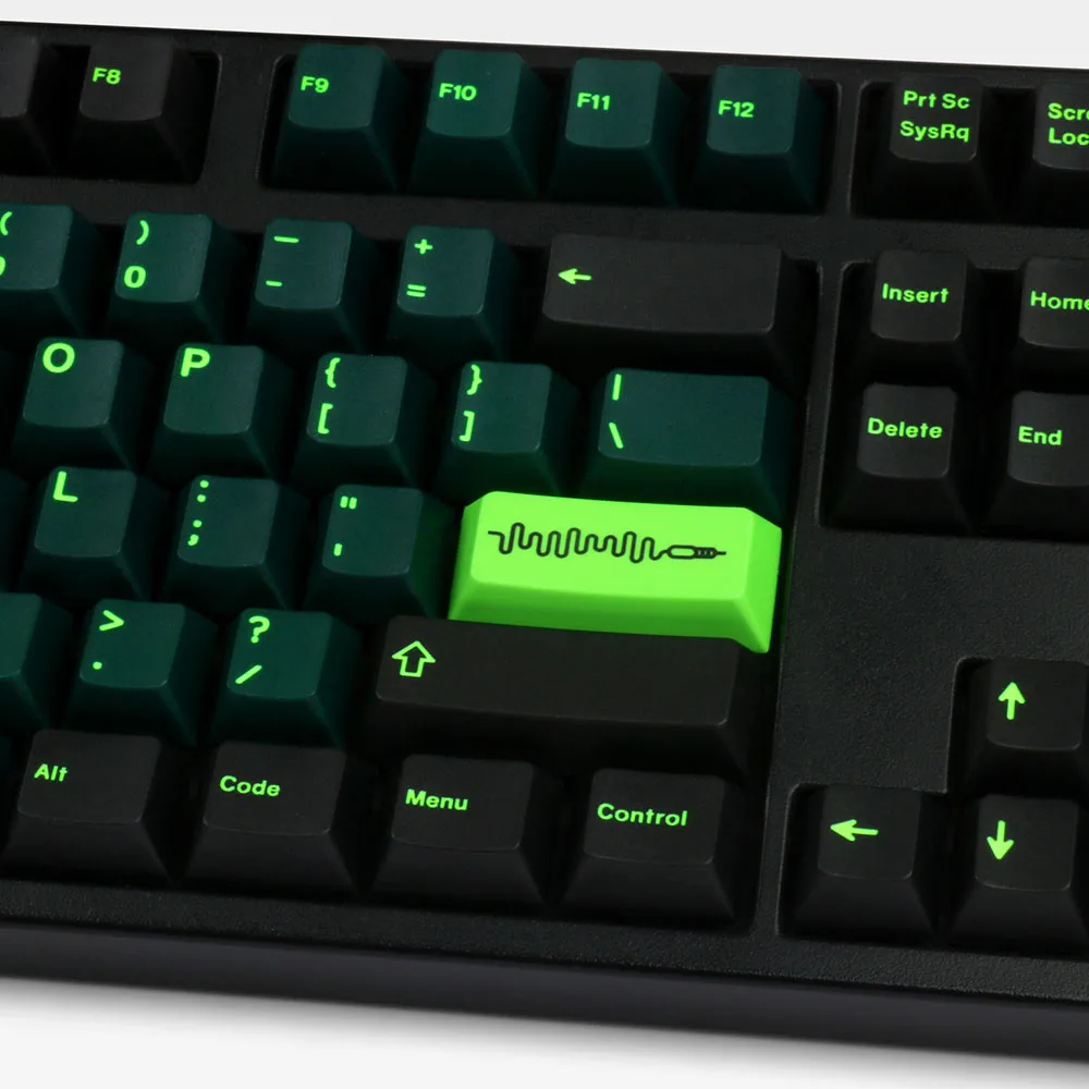 127 клавиш Wavez Sonic дизайн сублимация PBT инвастация резьба колпачки вишня 3000 для