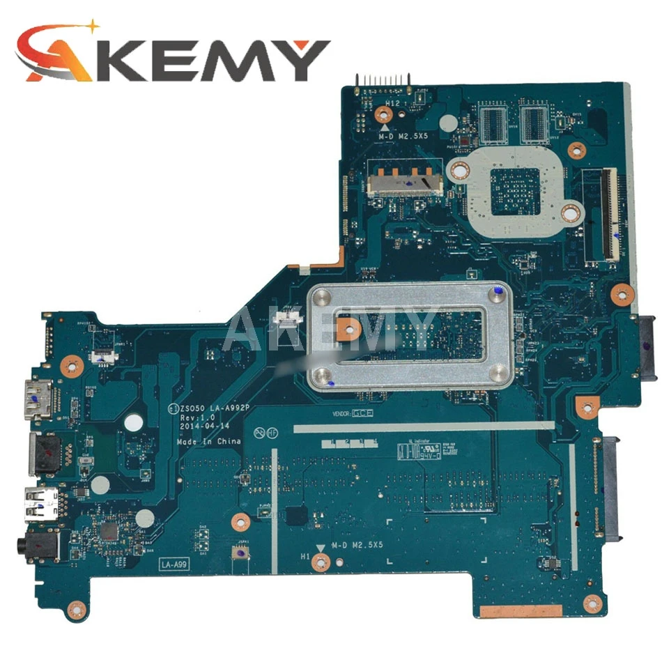 

Akemy Laptop motherboard 780487-001 780487-501 for HP Pavilion 15-R 250 G3 I3 CPU PC Mainboard ZS050 LA-A992P full tesed DDR3