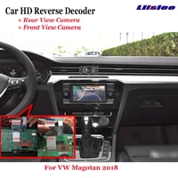 car dvr rearview front camera reverse image decoder car mib host for faw volkswagen magotan 2018 original screen upgrade