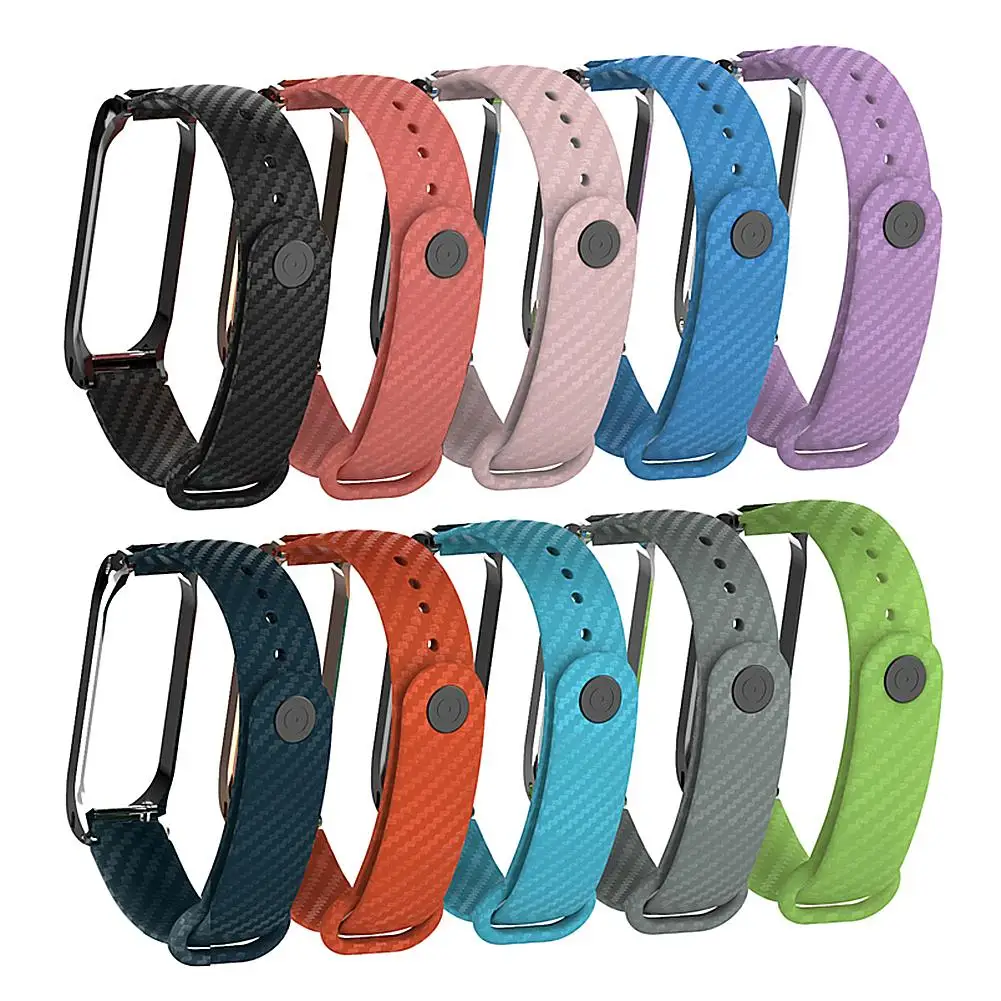 

Strap for Mi Band 4 Band Fashion Color Wrist Strap For Xiaomi Mi Band 4 Watchband Replacement Wristband Mi Band 3 Strap