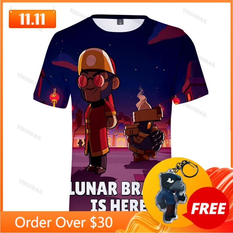 

Sandy Crow Children's Wear Kids T-shirt Shooting Game 3d Tshirt Teen Clothes Shirt MAX Nita Boys Girls Short Tops