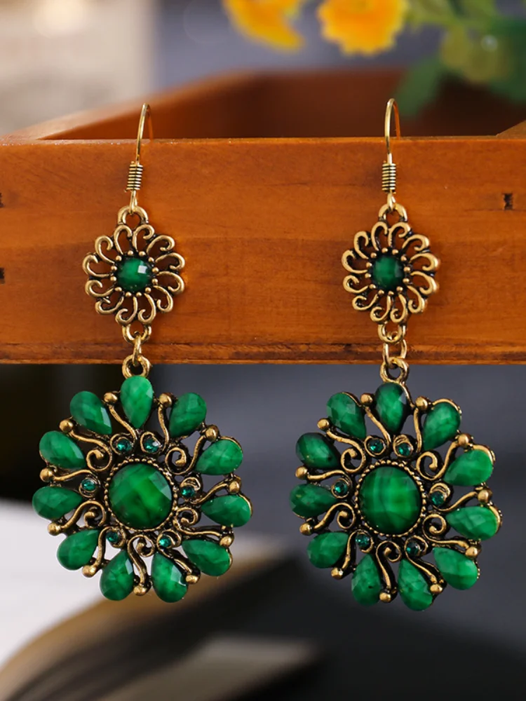 

Оптовая продажа, Новые многослойные круглые маленькие женские серьги в европейском, американском и национальном стиле, женские серьги