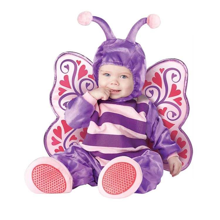 

0-3Year Baby Cartoon Animal Butterfly Rompers Kid Birthday Anniversary Party Role Play Dress Up Outfit Halloween Cosplay Costume