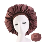 1 шт. сверхбольшие атласные головные уборы с принтом шелковые головные уборы для сна Премиум эластичная лента для женщин однотонная головная повязка