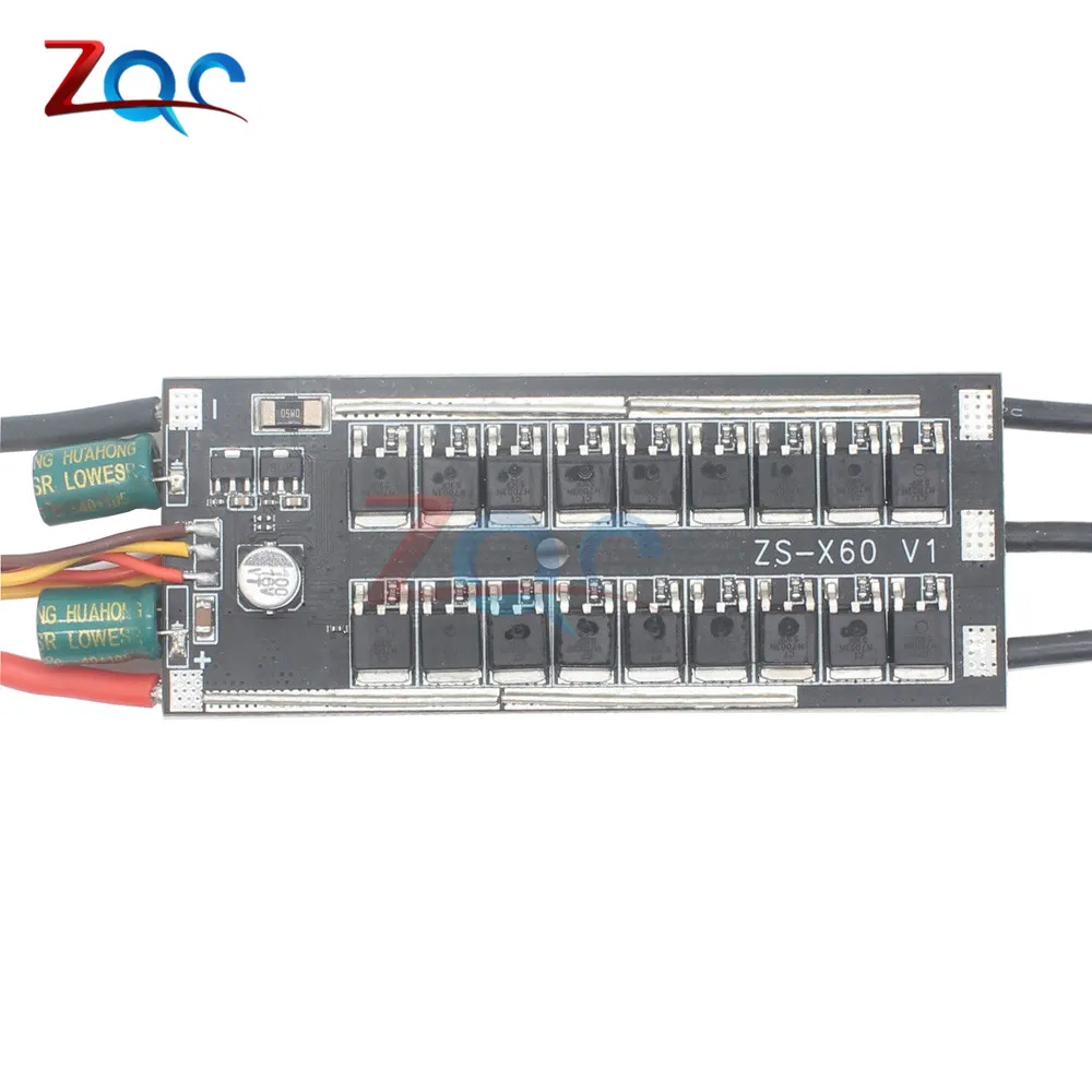 DC6-24V 1000 Вт BLDC 3-фазный бесщеточный двигатель бескарточная плата двигателя