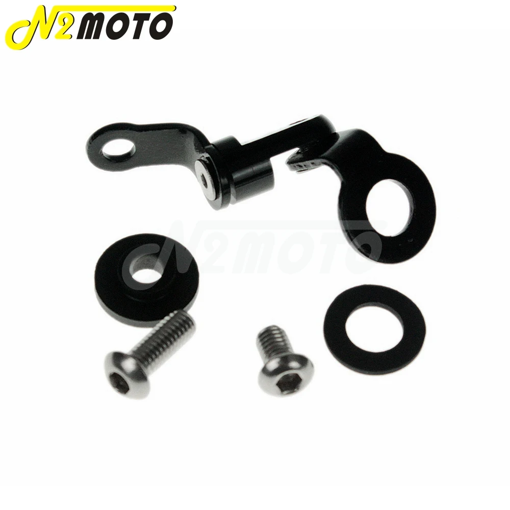 Насос тормозной муфты для мотоциклов черный алюминиевый Универсальный