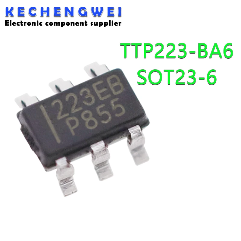 

20 шт./лот Новый TTP223-BA6 223B SOT23-6 TTP223 BA6