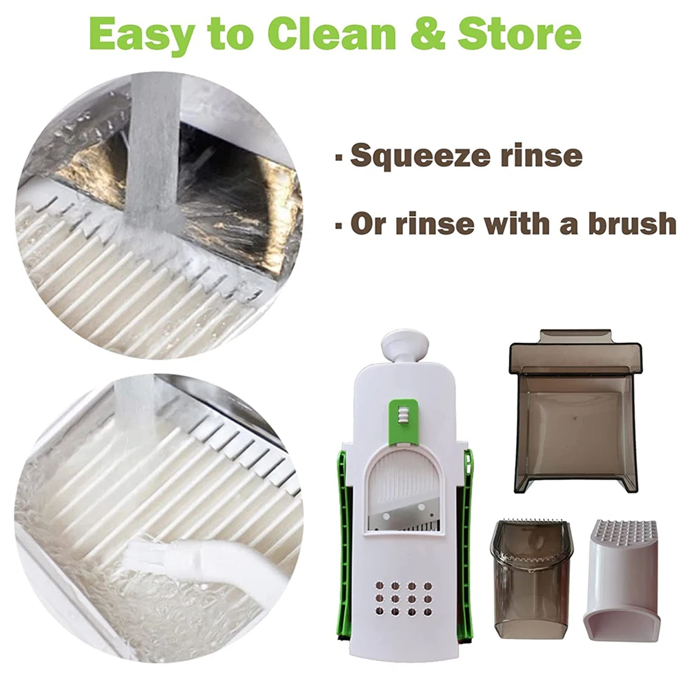 Измельчитель овощерезка ручная терка для сыра слайсер овощей измельчитель