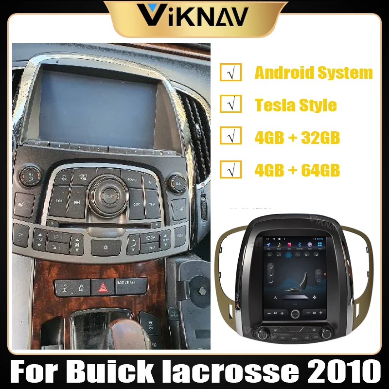 Автомобильное радио GPS навигация для Buick lacrosse 2010 автомобильный Авторадио