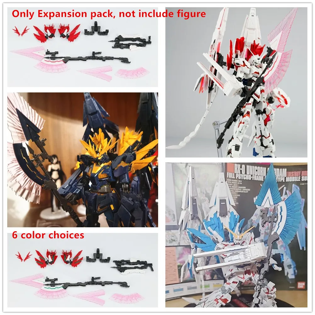 

EW Armor XC Hyper Beam Javelin Expansion set for 1/144 RG HGUC Unicorn Banshee Phenex model DE025