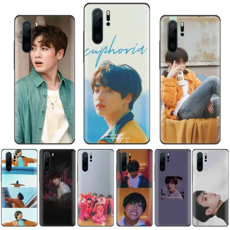 Корейский черный чехол для сотового телефона с изображением певицы команды euoria