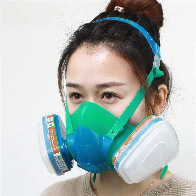 Промышленный респиратор противогаз безопасный химический Пылезащитный фильтр