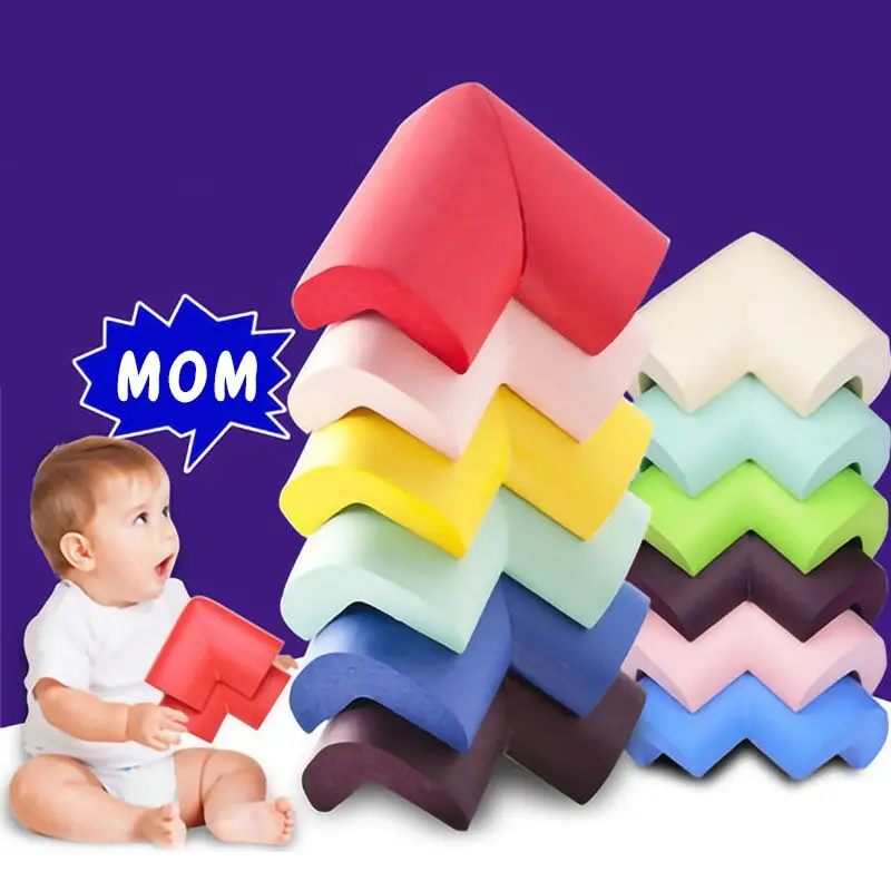 TR 5Pcs Child Baby Safety Corner Furniture Protector Strip Soft Edge Corners Protection Guards Cover for Toddler Infant