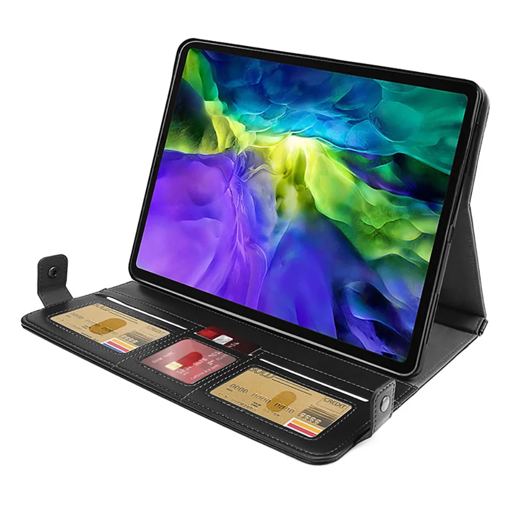 Чехол для iPad Pro 12 9 11 2020 стильный многофункциональный кожаный защитный чехол