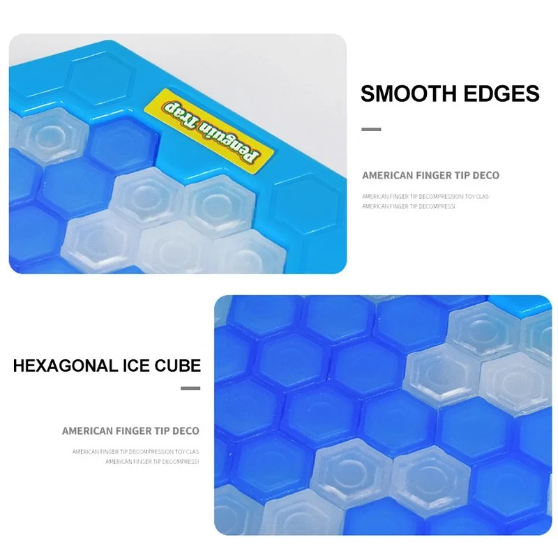 Горячая спасти пингвина Катание на коньках дети Игра Головоломка сломать кубики