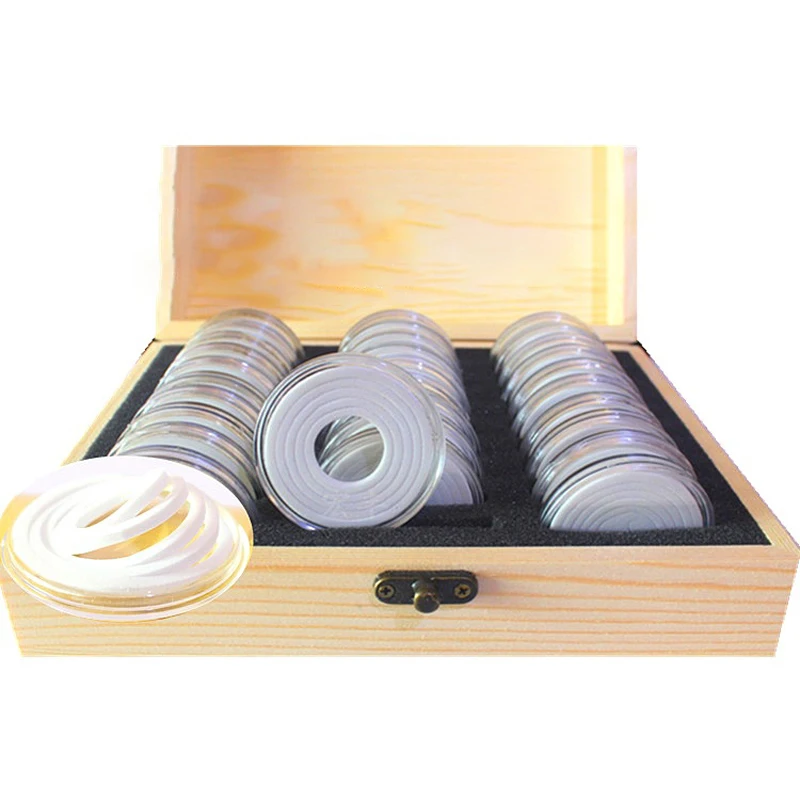 30 шт. защитный чехол для монет 20/25/30/35/40 мм | Дом и сад