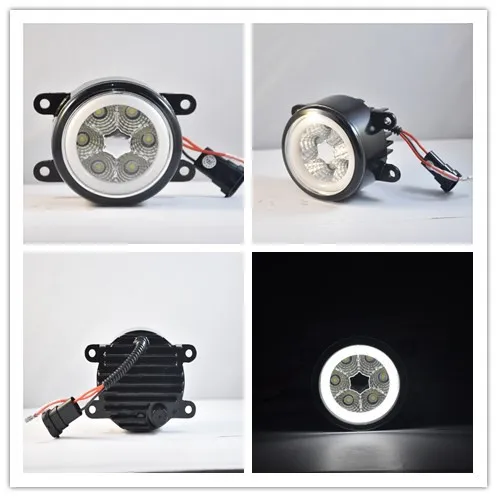 2 шт. светодиодные передние противотуманные фары H11 автомобильный Стайлинг