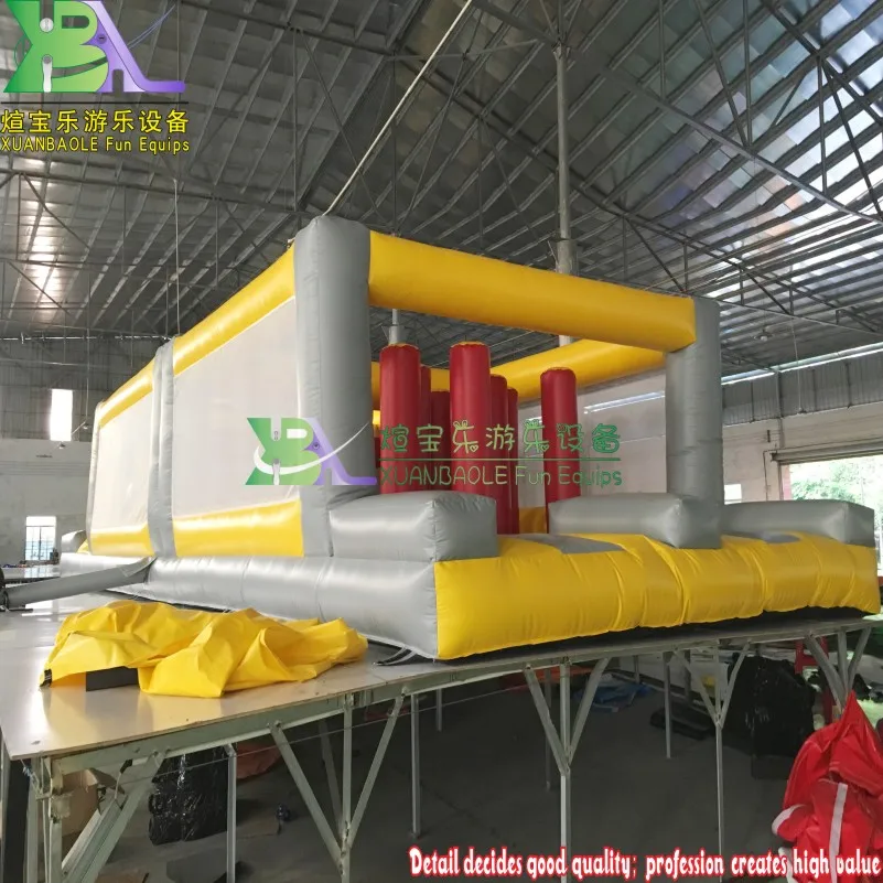 Прямая поставка с завода огромная надувная препятствия на тему панды|inflatable