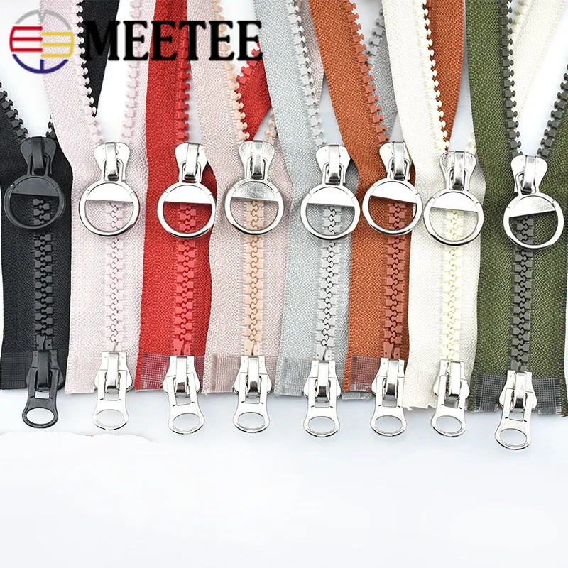 1 шт. металлическая молния ползунок уплотнительное кольцо 8 # молнии из смолы