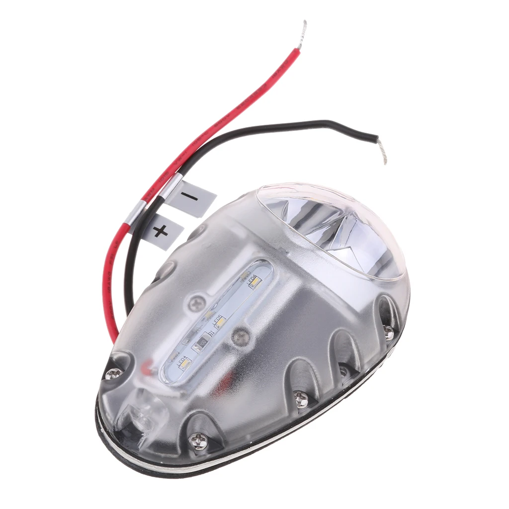 6300K 315LM светодиодный лодка морской лук док-огни поверхностного монтажа 12V