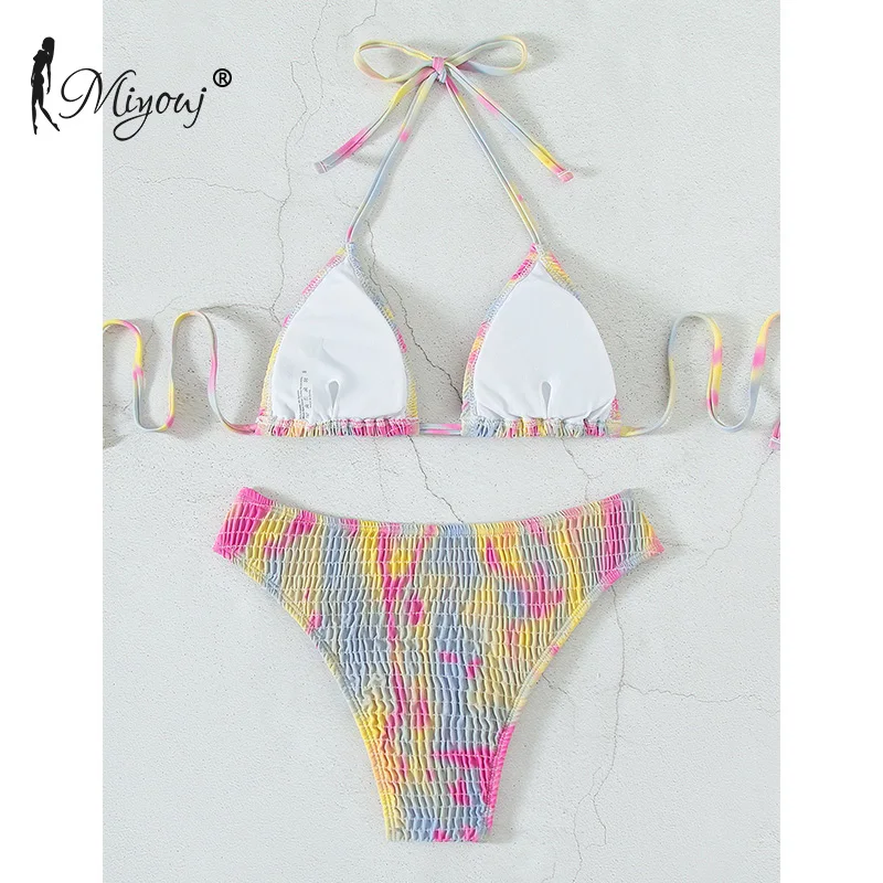 Дизайнерский купальник Miyouj в рубчик женские сексуальные купальные костюмы