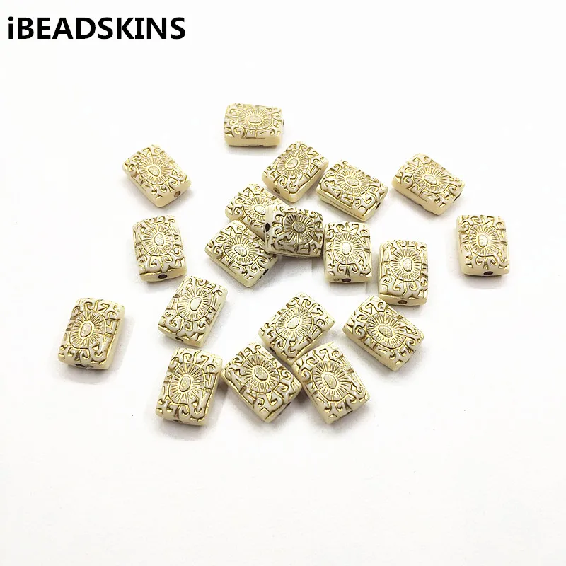 Новое поступление! 18x14 мм 320 шт. твердые акриловые прямоугольные бусины горячего