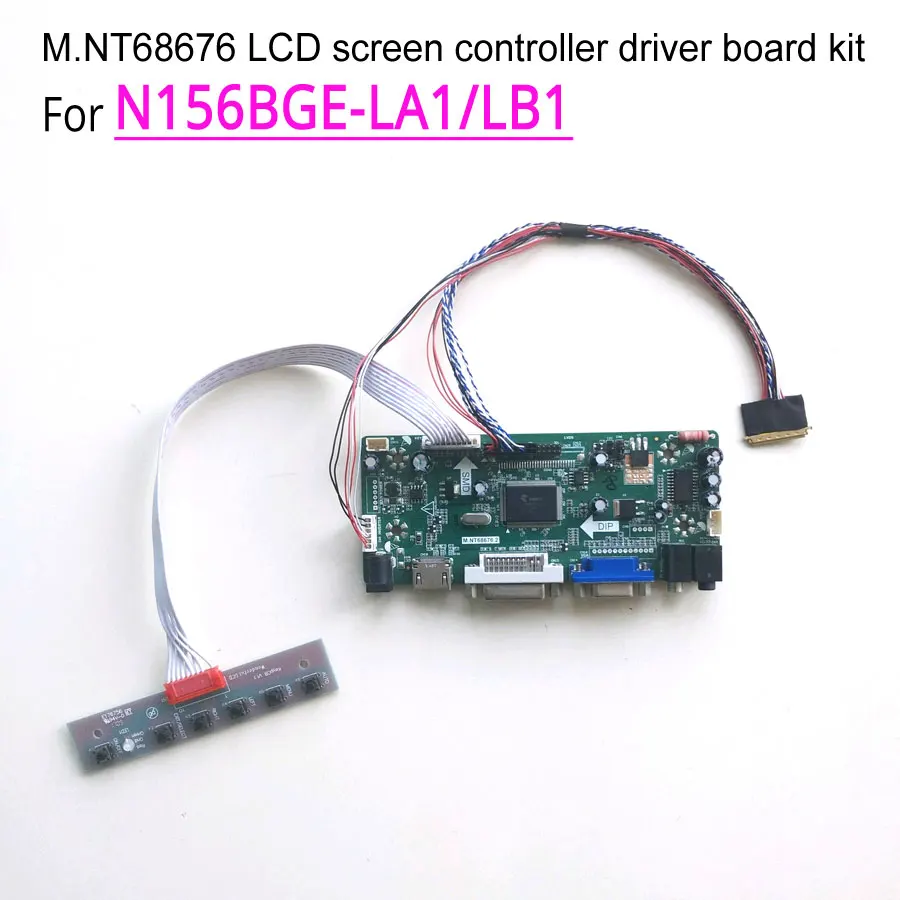 Для N156BGE LA1/LB1/L61/L62 W светодиодный 40 контактный LVDS 1366*768 ноутбук панель VGA HDMI DVI M.NT68676