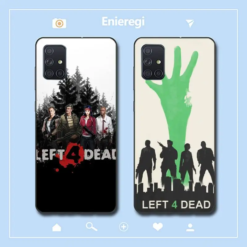 

RuiCaiCa Left 4 Dead Phone Case for Samsung A51 01 50 71 21S 70 31 40 30 10 20 S E 11 91 A7 A8 2018