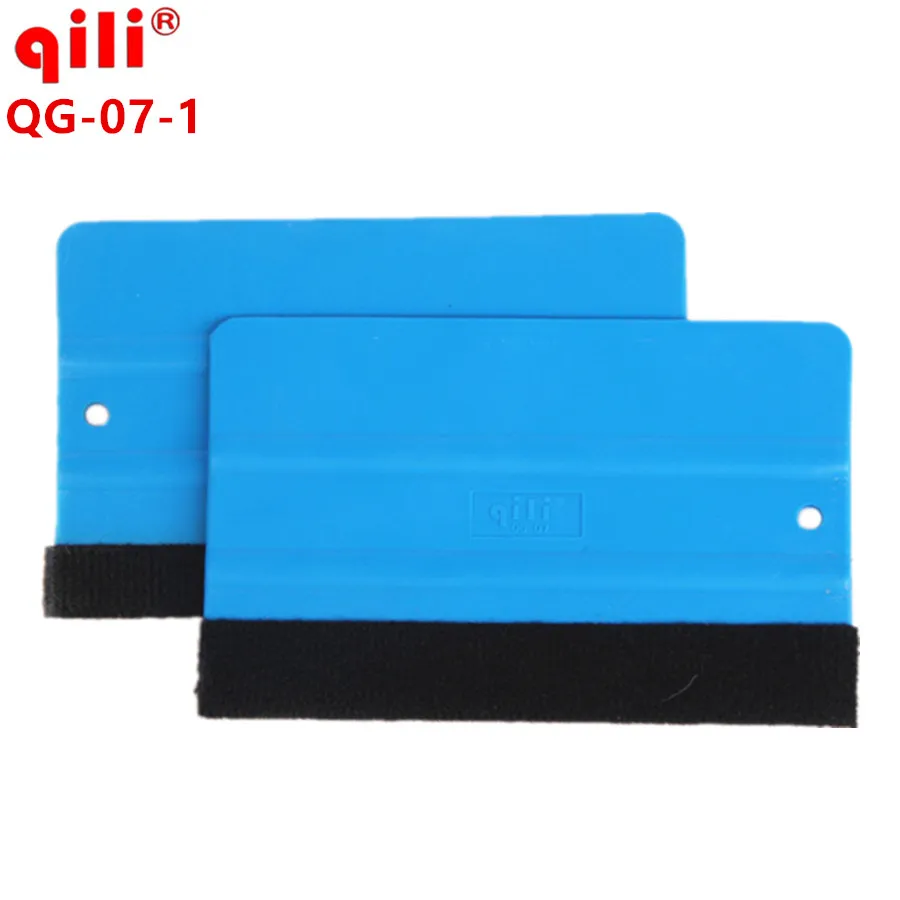 

DHL100pcs бесплатно Qili QG-07 ракель для удаления снега стекло чистый Войлок квадратный скребок стикер для автомобиля войлочные инструменты