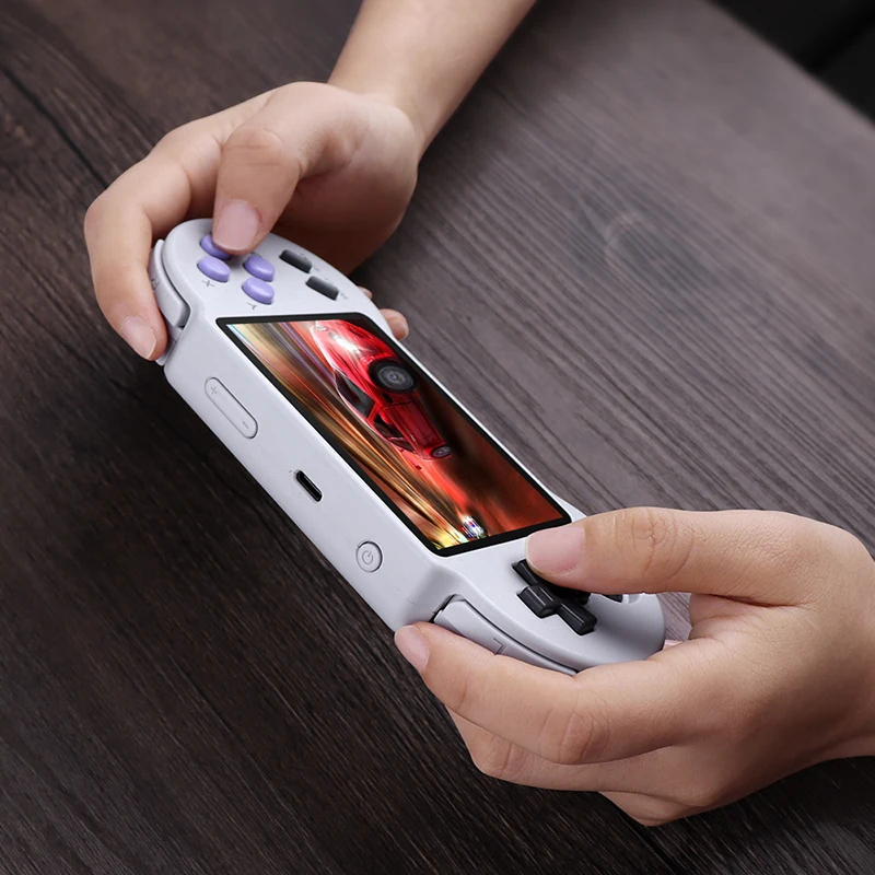 POWKIDDY Pocketgo S30 Retro Game Console A33 Chip 3.5-Inch IPS Screen 64GB Pre-Installed 8500 Games 3D PS1 DC MAME | Электроника