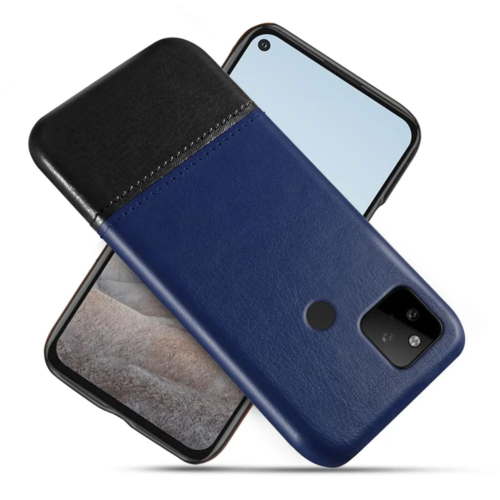 

for Google pixel 5 XL 5A mobile phone leather case back shell leather phone case
