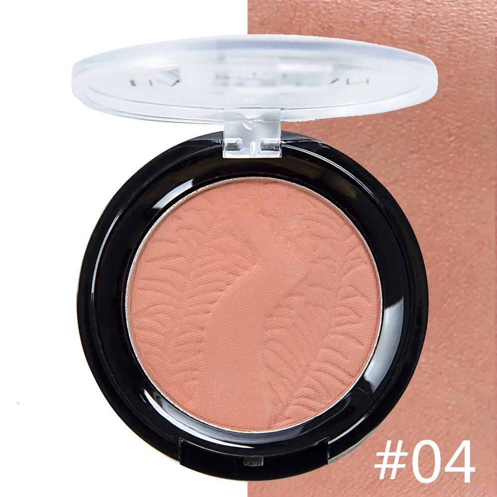 New Face Palette Blush Peach Make Up Matte Powder Long-lasting Waterproof Nude Womens Cosmetics Makeup Blushers | Красота и здоровье