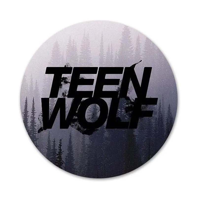 Подростковый волк Stilinski значки металлические для фотографий |