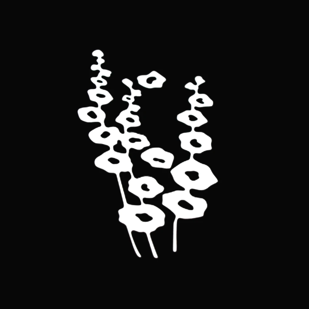 Новый металлический высекальный штамп Hollyhocks новинка 2019 года для изготовления