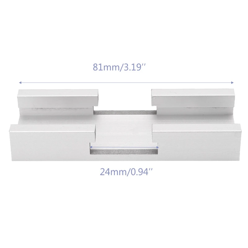 2Pcs T-Track Intersection Kit Aluminum T-Slot Connecting Parts Woodworking Tools | Инструменты