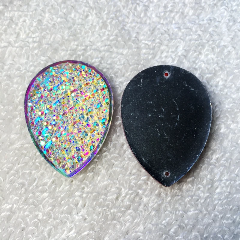 6 шт. стразы из смолы 30 х40 мм | Дом и сад