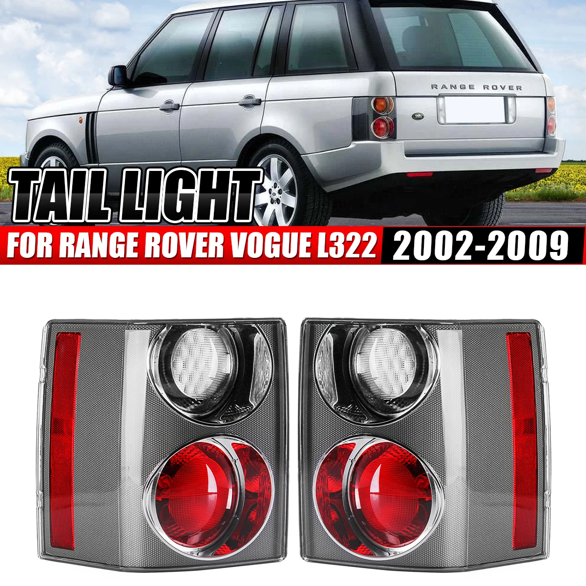 Автомобильный задний светильник стоп-сигнал задсветильник фонарь DRL для Range Rover