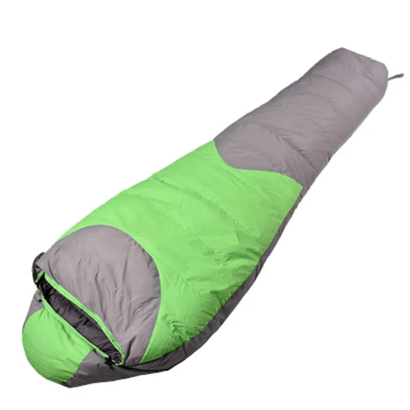 Mummy Type Sleeping Bag Outdoor 95% White Goose Down Ultralight Winter Autumn Sleeping Bag Adult Camping Hiking Climbing Travel