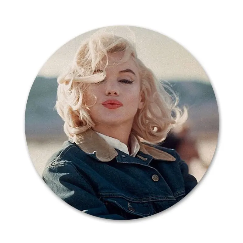 Значок эротичной девушки Мэрилин Монро для одежды украшение рюкзака подарок |